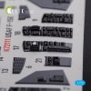 KELIK K72111 F-15E interior 3D decals for Academy kit 1/72